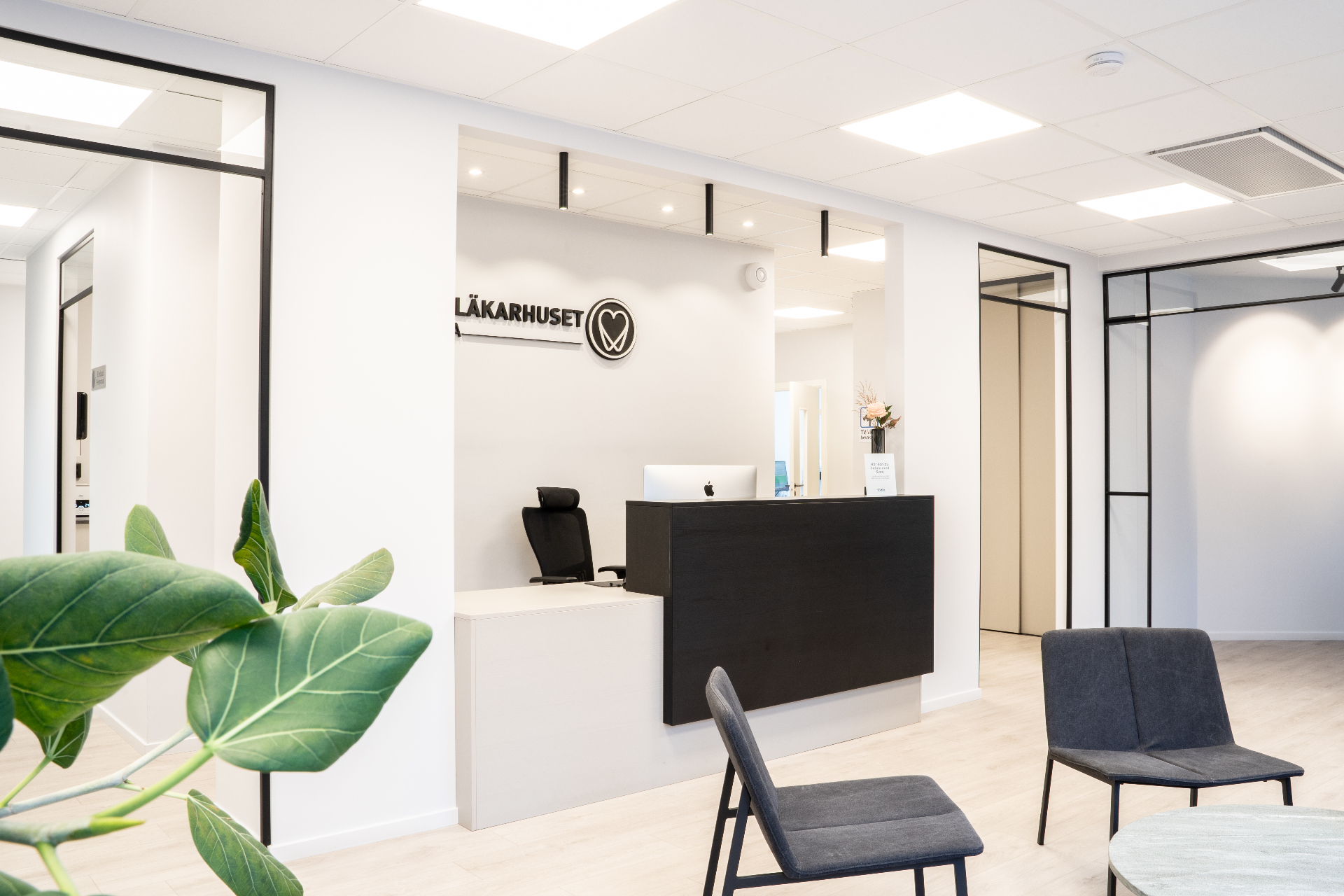 Reception på Tandläkarhuset Spånga